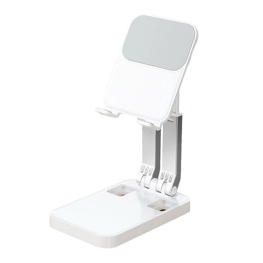 Adjustable Tablet & Phone Stand | Foldable White Device Holder - MIZO.at