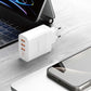 Dudao A5HEU 4-Port Wandladegerät 20W USB-C PD 3x USB-A Weiß - MIZO.at