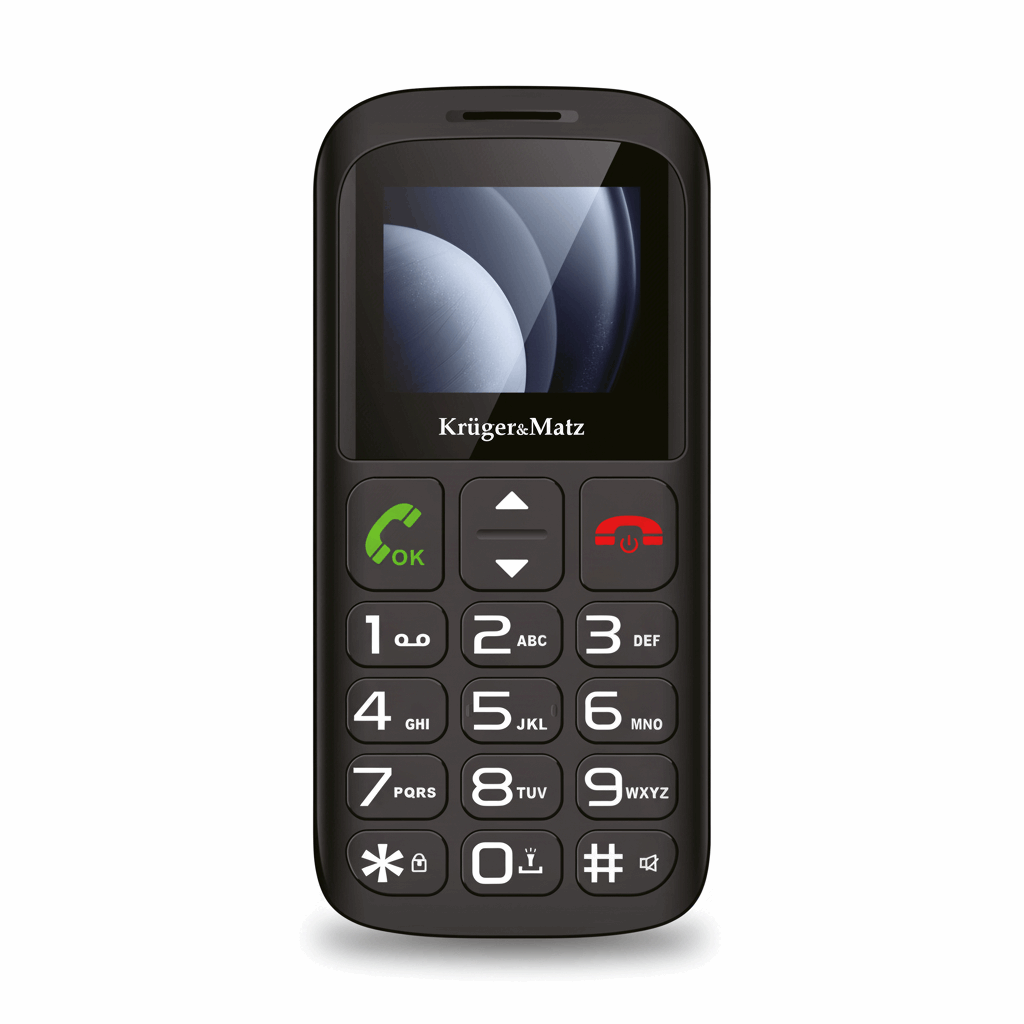 Senioren Handy Krüger & Matz Simple 923 GSM mit SOS Taste Dual SIM - MIZO.at