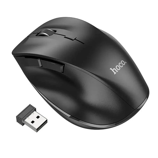 Hoco Wireless Maus 2,4GHz 1600 DPI GM24 Schwarz - MIZO.at