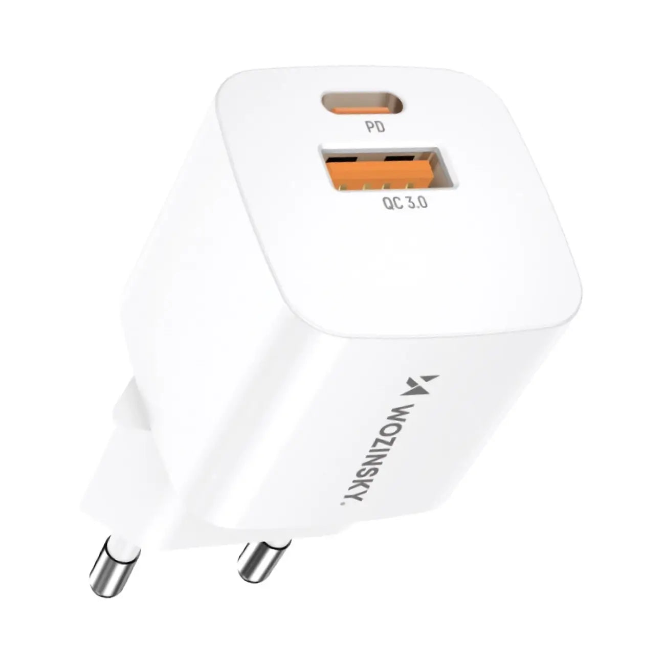 Wozinsky CMWCW 20W USB-C/USB-A Wall Charger – White - MIZO.at