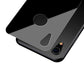 iPhone XR Rückschutz Vollabdeckung Curved T-Glass – Schwarz - MIZO.at