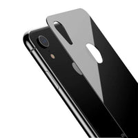 iPhone XR Rear Protector | Full Coverage Curved T Glass (Black) - MIZO.at
