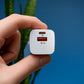 Wozinsky CMWCW 20W Dual-Port Ladegerät USB-C PD & USB-A Weiß - MIZO.at