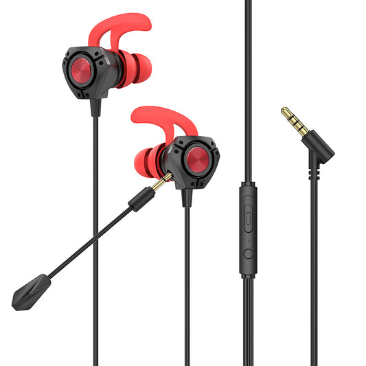 Happy Gaming Kopfhörer mit Mikrofon BM81 | Schwarz, 10mm, 3.5mm Klinke - MIZO.at