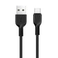 Hoco X20 USB-C Kabel 2 m – Schnellladen & Daten Schwarz - MIZO.at