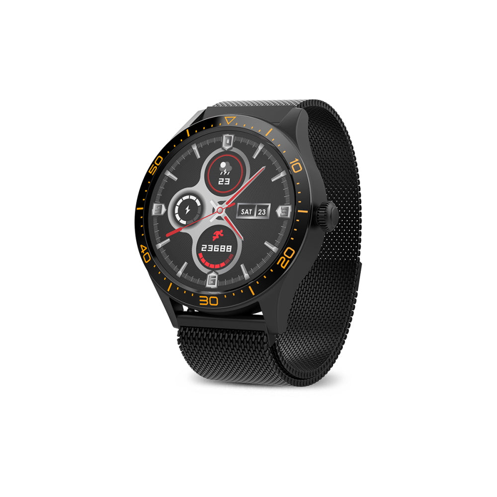 Forever AW-110 Smartwatch | AMOLED Icon V2 in Black - MIZO.at