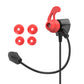 Happy Gaming Kopfhörer mit Mikrofon BM81 | Schwarz, 10mm, 3.5mm Klinke - MIZO.at