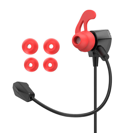 Happy Gaming Kopfhörer mit Mikrofon BM81 | Schwarz, 10mm, 3.5mm Klinke - MIZO.at