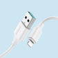 Joyroom USB-C Kabel 3A – 2m Weiß Schnellladung Kabel - MIZO.at