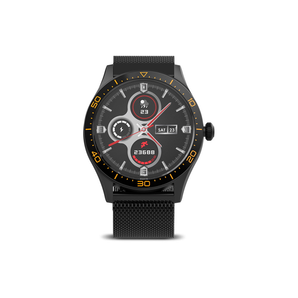 Forever AW-110 Smartwatch | AMOLED Icon V2 in Black - MIZO.at