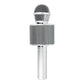 Multimedia Karaoke Mikrofon CR58 – Bluetooth & Voice Changer Silber - MIZO.at
