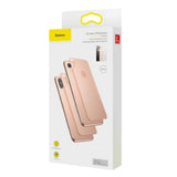 iPhone XS Rückschutz 0,3 mm Curved T-Glass Vollabdeckung – Gold - MIZO.at