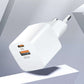 Wozinsky CMWCW 20W Dual-Port Ladegerät USB-C PD & USB-A Weiß - MIZO.at