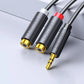 Ugreen RCA Audio Adapter – 0.25m Female Kabel Grau - MIZO.at