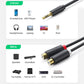 Ugreen RCA Audio Adapter – 0.25m Female Kabel Grau - MIZO.at