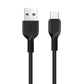 Hoco X20 USB-C Kabel 3 m – Schnellladen & Daten Schwarz - MIZO.at