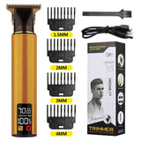 T9 Haarschneider mit LED Display & Kammaufsätzen – Orange - MIZO.at