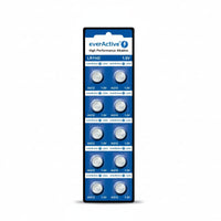 everActive AG12 LR1142 Alkaline Batterie 10er Pack Mercury Free - MIZO.at