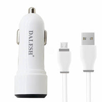 Dalesh Intelligent Car Charger | Dual USB 2.4A Adapter - MIZO.at