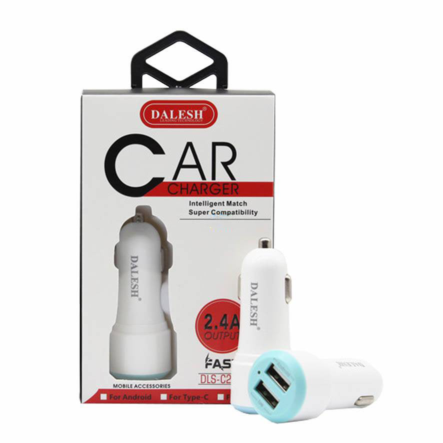 Dalesh Intelligent Car Charger | Dual USB 2.4A Adapter - MIZO.at