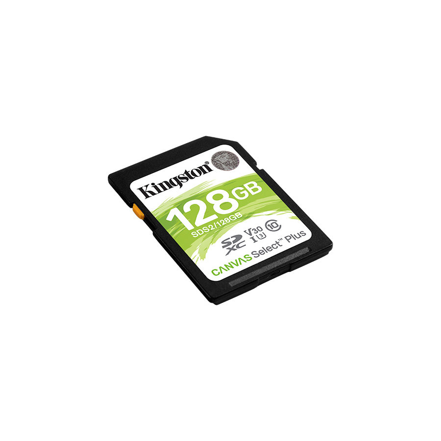 Kingston Canvas Select Plus SD Card | 128GB UHS-I Memory - MIZO.at