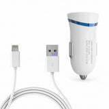 LDNIO DL-C12 Auto-Ladegerät 2,1A USB Lightning Adapter - MIZO.at