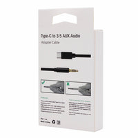 USB-C to 3.5mm AUX Cable | Audio Adapter White - MIZO.at