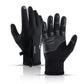 Winter-Sporthandschuhe mit Touchscreen & wasserdicht – Schwarz - MIZO.at