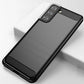 Samsung S21 5G Carbon Case – TPU Schutzcover Schwarz - MIZO.at