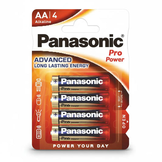 AA Batterie 1.5V LR6 Mignon Pro Power 4er Pack Panasonic - MIZO.at