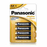 AA Batterie 1.5V LR6 Mignon Alkaline 4er Pack Panasonic - MIZO.at