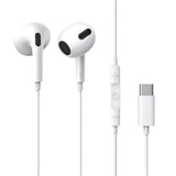 Baseus Encok C17 USB-C Kopfhörer Weiß – In-Ear Kabelgebundene Kopfhörer - MIZO.at