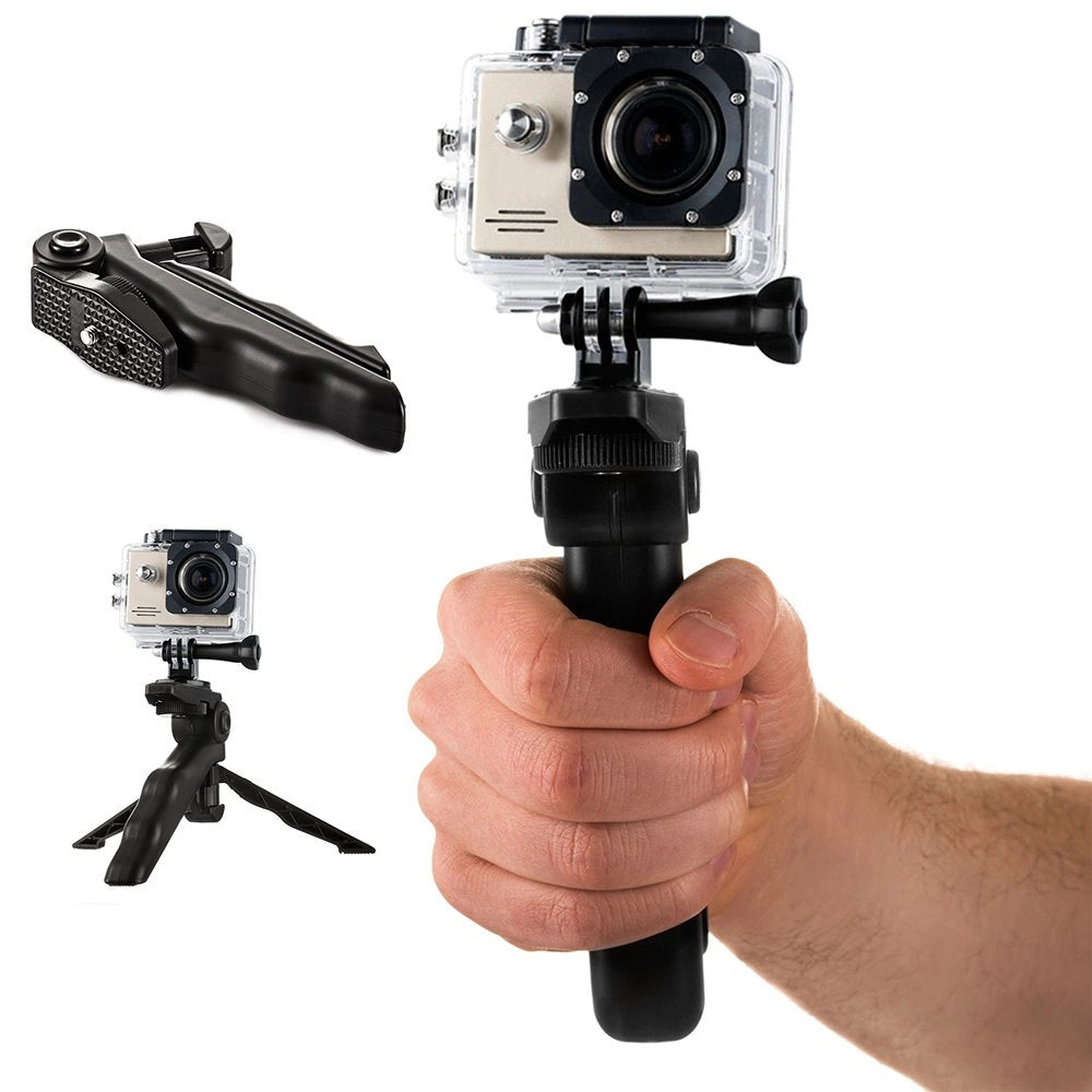 Mini Tripod Handheld Mount for Action Cameras | Stable Footage - MIZO.at