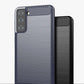 Samsung S21 5G Carbon Case – TPU Schutzcover Blau - MIZO.at