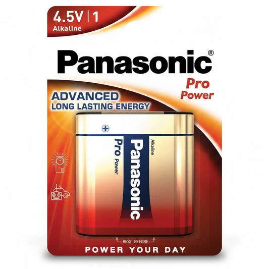 4.5V Flachbatterie 3LR12 Panasonic Pro Power Alkaline - MIZO.at