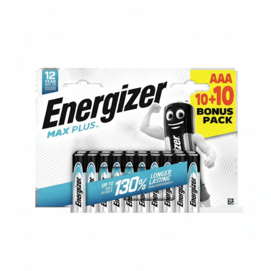 20er Pack Energizer MAX Plus AAA LR03 Alkaline Batterien - MIZO.at