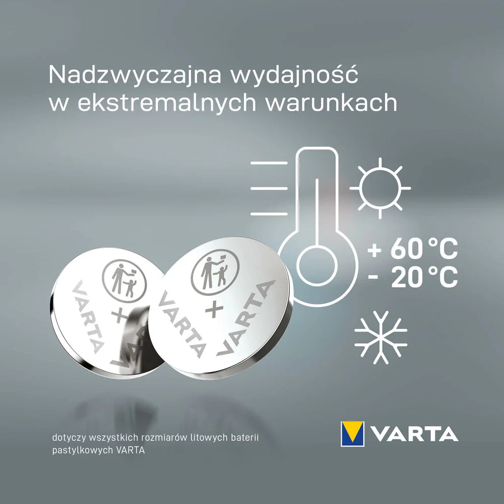 Varta CR1616 Lithium Batterie – 3,0V Knopfzelle - MIZO.at