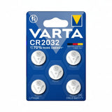 Varta CR2032 Lithium Knopfzellen 5er Pack 3 V - MIZO.at