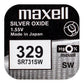 Maxell 329 Silver Batterie – 1,55V SR731SW Knopfzelle - MIZO.at
