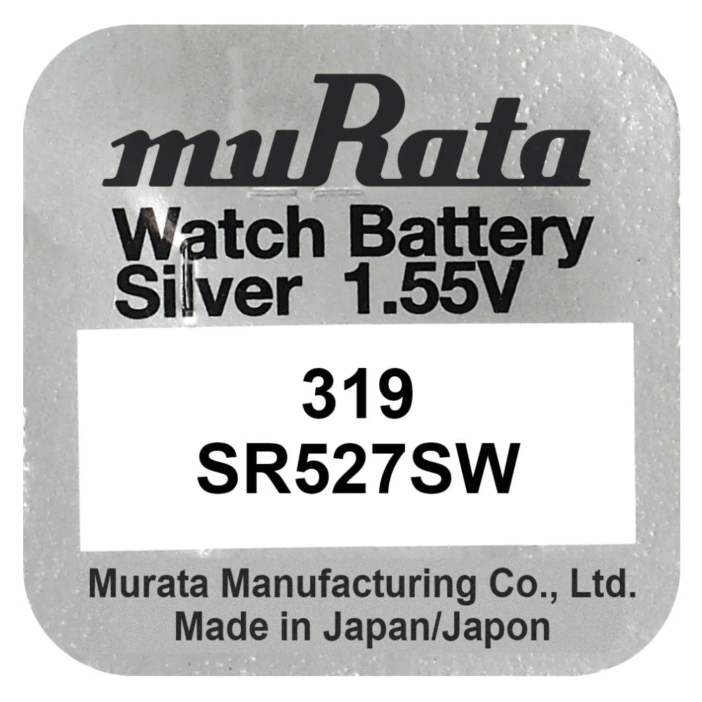 Murata 319 SR527SW Silber Knopfzelle 1,55 V - MIZO.at