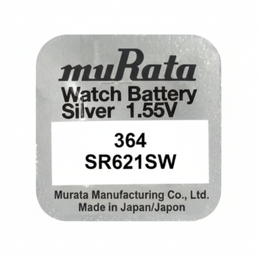 Murata 364 SR621SW Silber Knopfzelle 1,55 V - MIZO.at