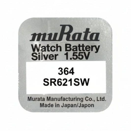 Murata 364 SR621SW Silber Knopfzelle 1,55 V - MIZO.at