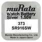 Murata 373 SR916SW Silber Knopfzelle 1,55 V - MIZO.at