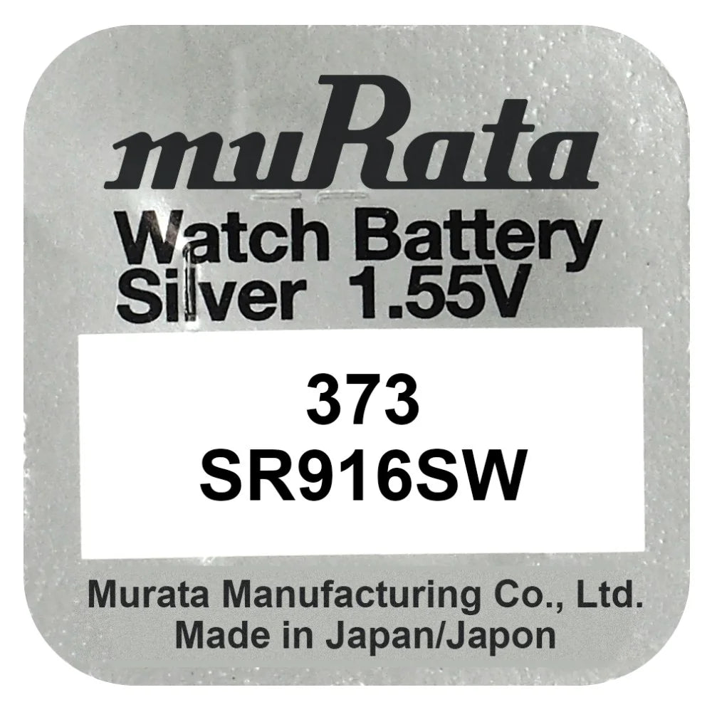 Murata 373 SR916SW Silber Knopfzelle 1,55 V - MIZO.at