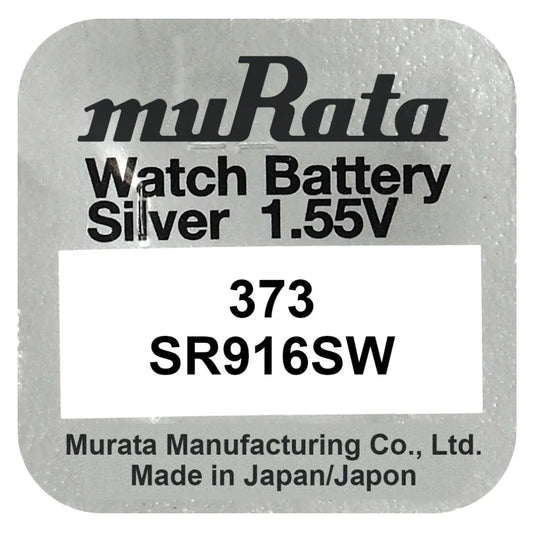 Murata 373 SR916SW Silber Knopfzelle 1,55 V - MIZO.at