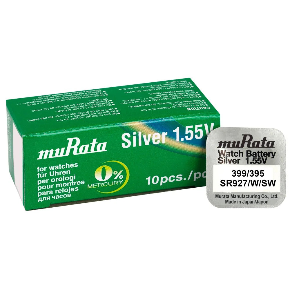 Murata 395 SR927SW Silber Knopfzelle 1,55 V - MIZO.at