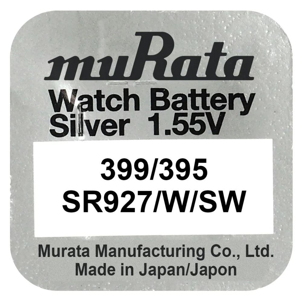 Murata 395 SR927SW Silber Knopfzelle 1,55 V - MIZO.at