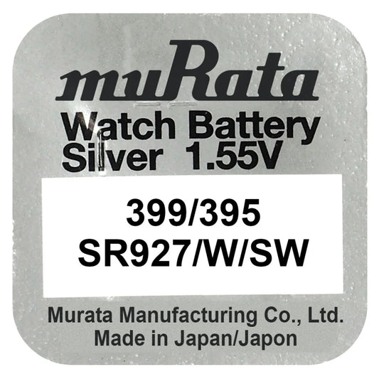 Murata 395 SR927SW Silber Knopfzelle 1,55 V - MIZO.at