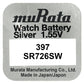 Murata 397 SR726SW Silber Knopfzelle 1,55 V - MIZO.at